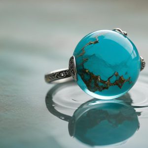 آیا نگهداری از سنگ فیروزه در آب به آن آسیب می‌زند؟