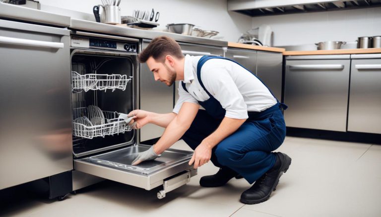 مشکلات رایج ماشین ظرفشویی صنعتی و نحوه عیب‌یابی آن‌ها